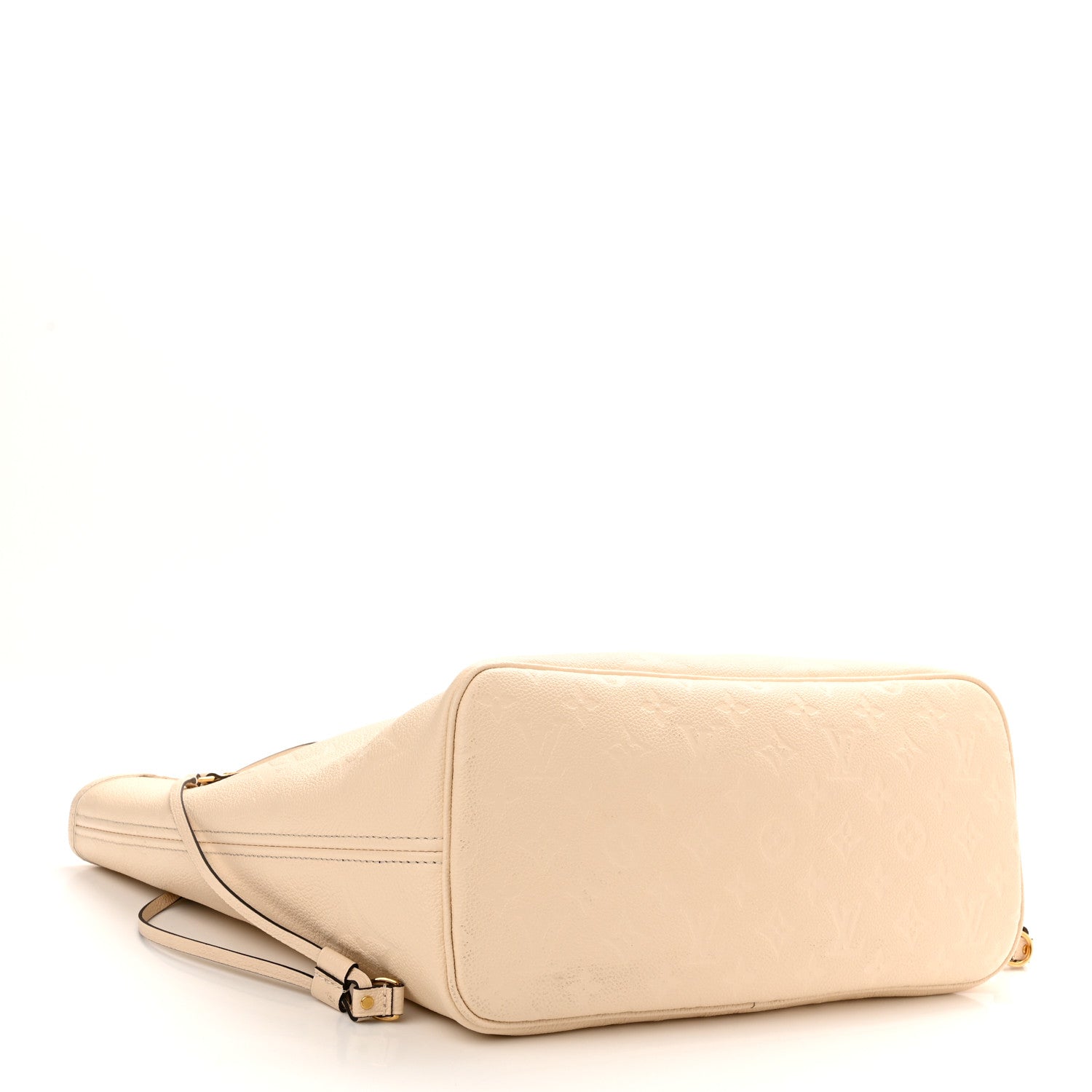 Louis Vuitton Empreinte Monogram Giant Neverfull MM Cream 5 of 11