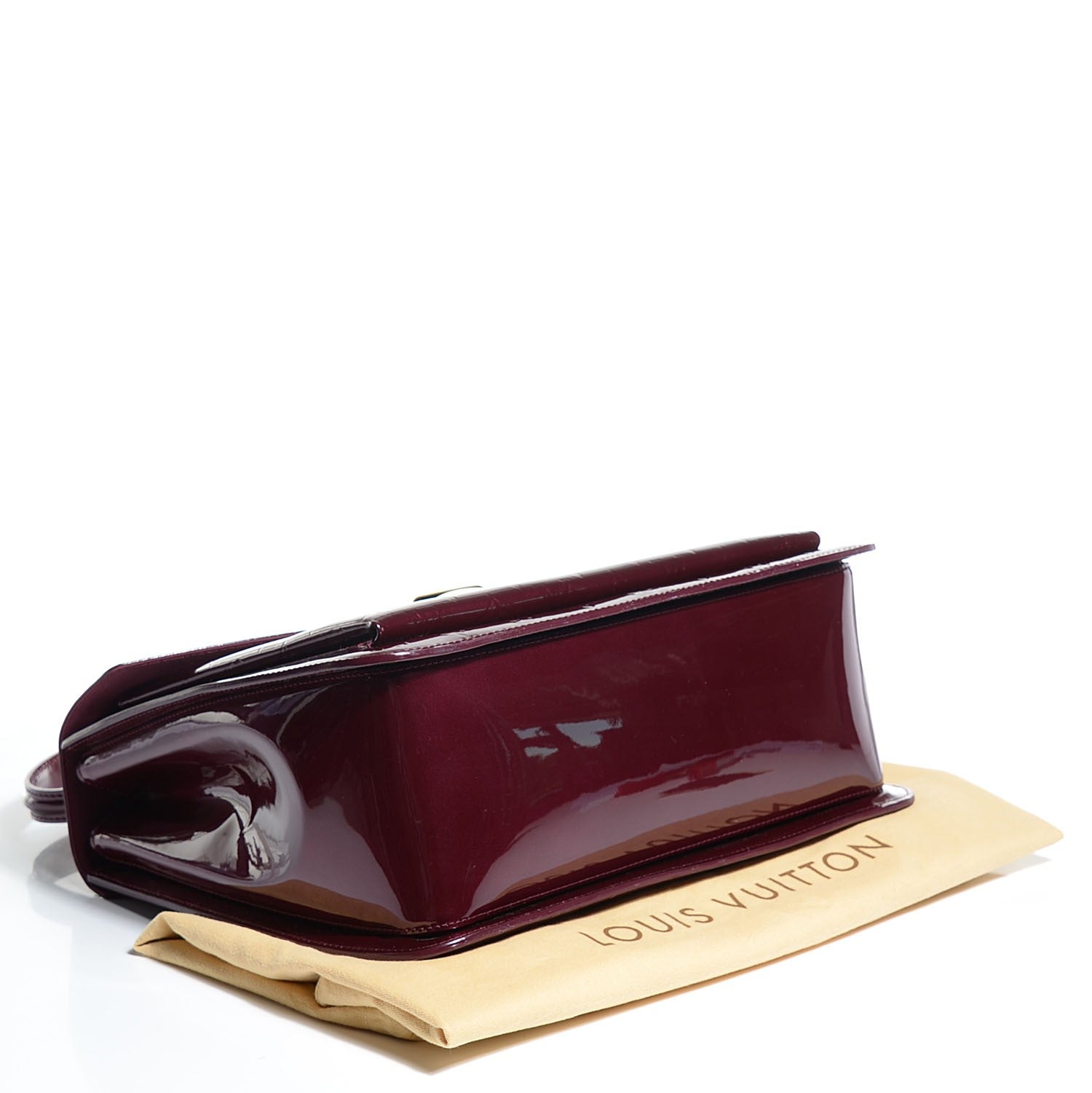 Louis Vuitton Vernis Romaine Rouge Fauviste 4 of 7
