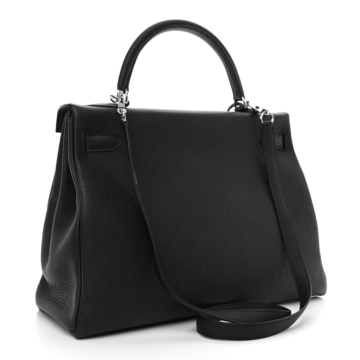 Hermes Togo Kelly Retourne 32 Black 3 of 14