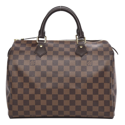 Louis Vuitton Damier Ebene Speedy 30 1 of 11