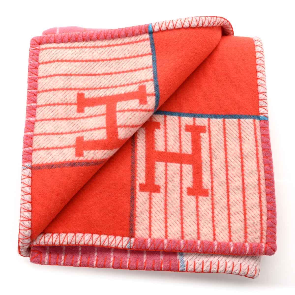 Wool Cashmere Avalon Passe-Passe Blanket Figue
