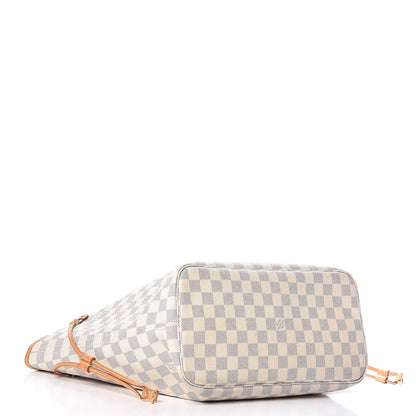 Louis Vuitton Damier Azur Neverfull MM 4 of 18