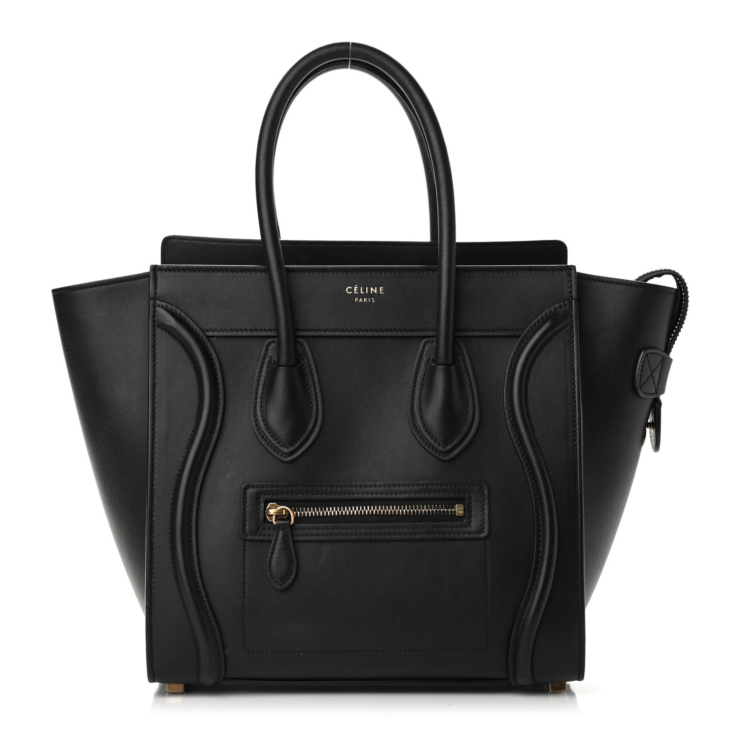 Smooth Calfskin Micro Luggage Black