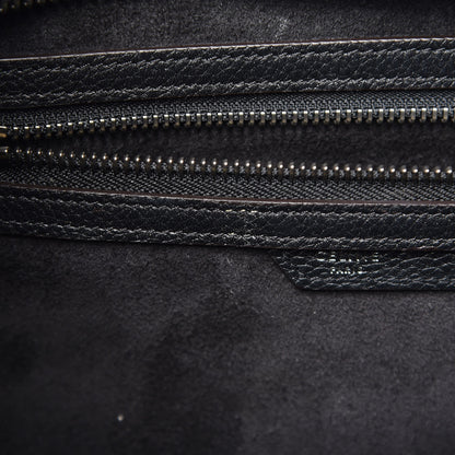 Celine Drummed Calfskin Mini Luggage Black 10 of 19