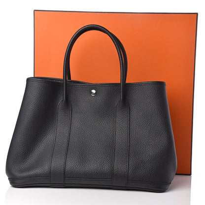 Hermes Vache Country Garden Party 36 MM Black 11 of 11