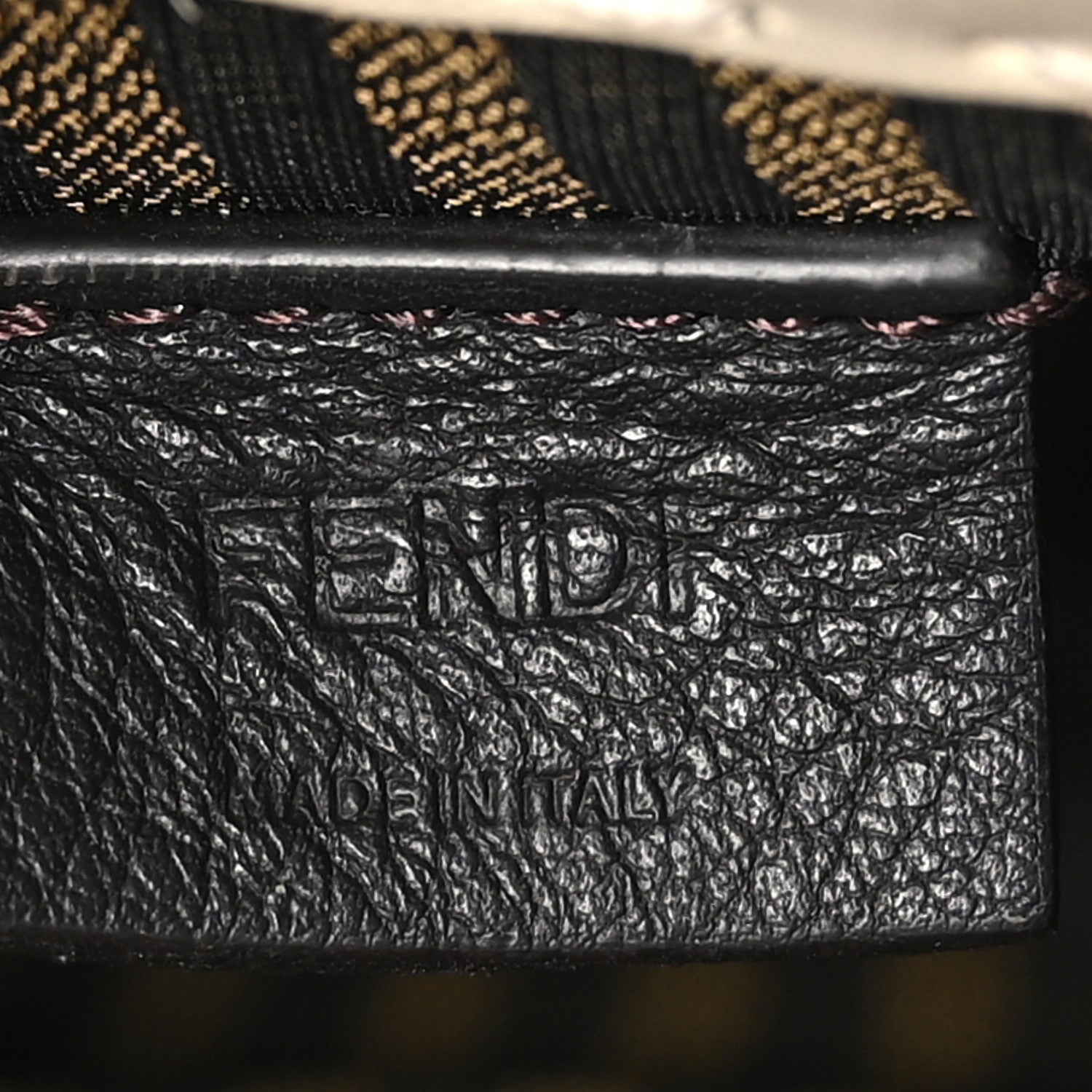 Fendi Vitello King Plexiglass Logo Embossed Mini Fendi Sunshine Shopper Tote White Ice 6 of 10