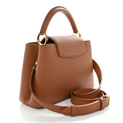 Louis Vuitton Taurillon Capucines BB Tan 3 of 10