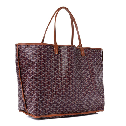 Goyard Goyardine Reversible Pertuis GM Burgundy 3 of 17