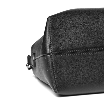 Fendi Vitello Dolce Medium By The Way Boston Bag Black 9 of 10