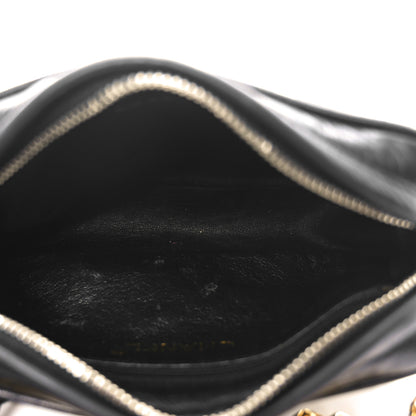Chanel Lambskin Quilted Tassel Camera Case Black 5 of 11