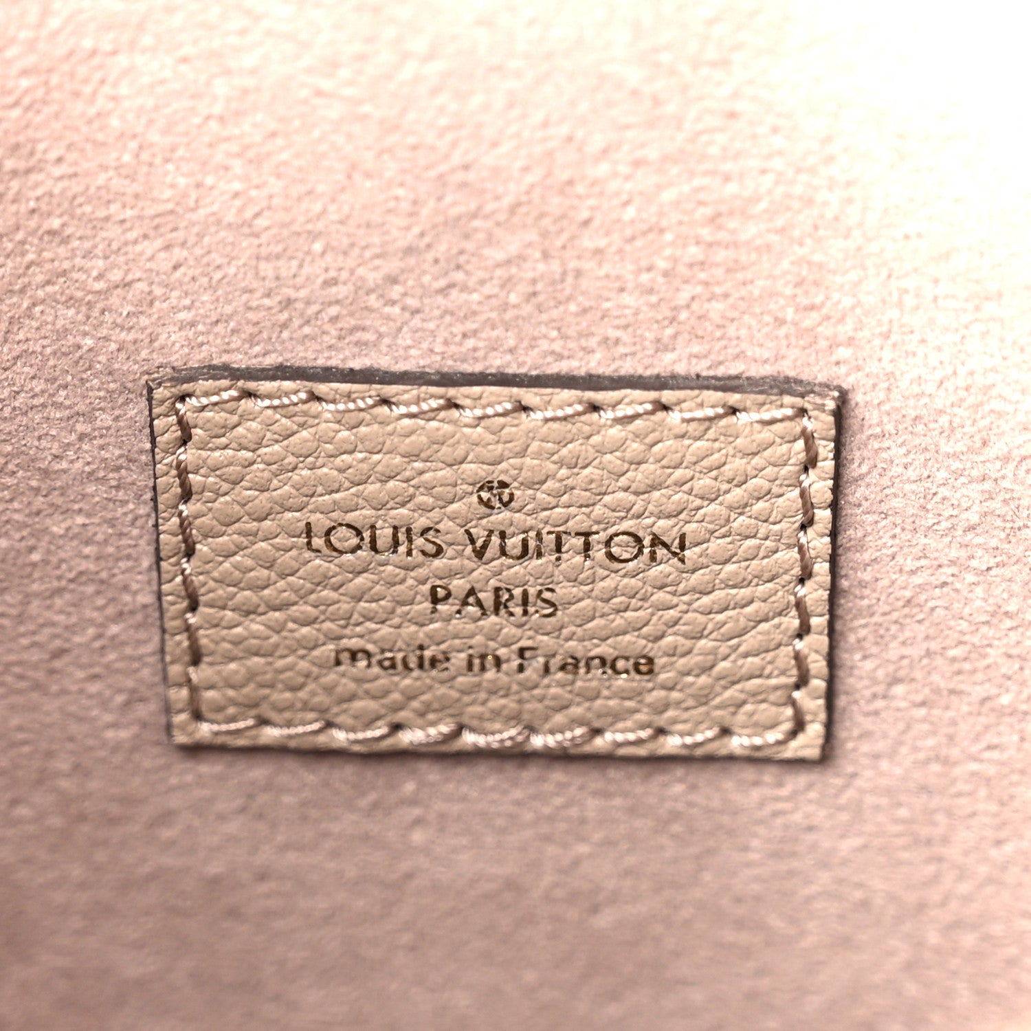 Louis Vuitton Empreinte Monogram Giant Loop Hobo Dove Gray Cream 7 of 12