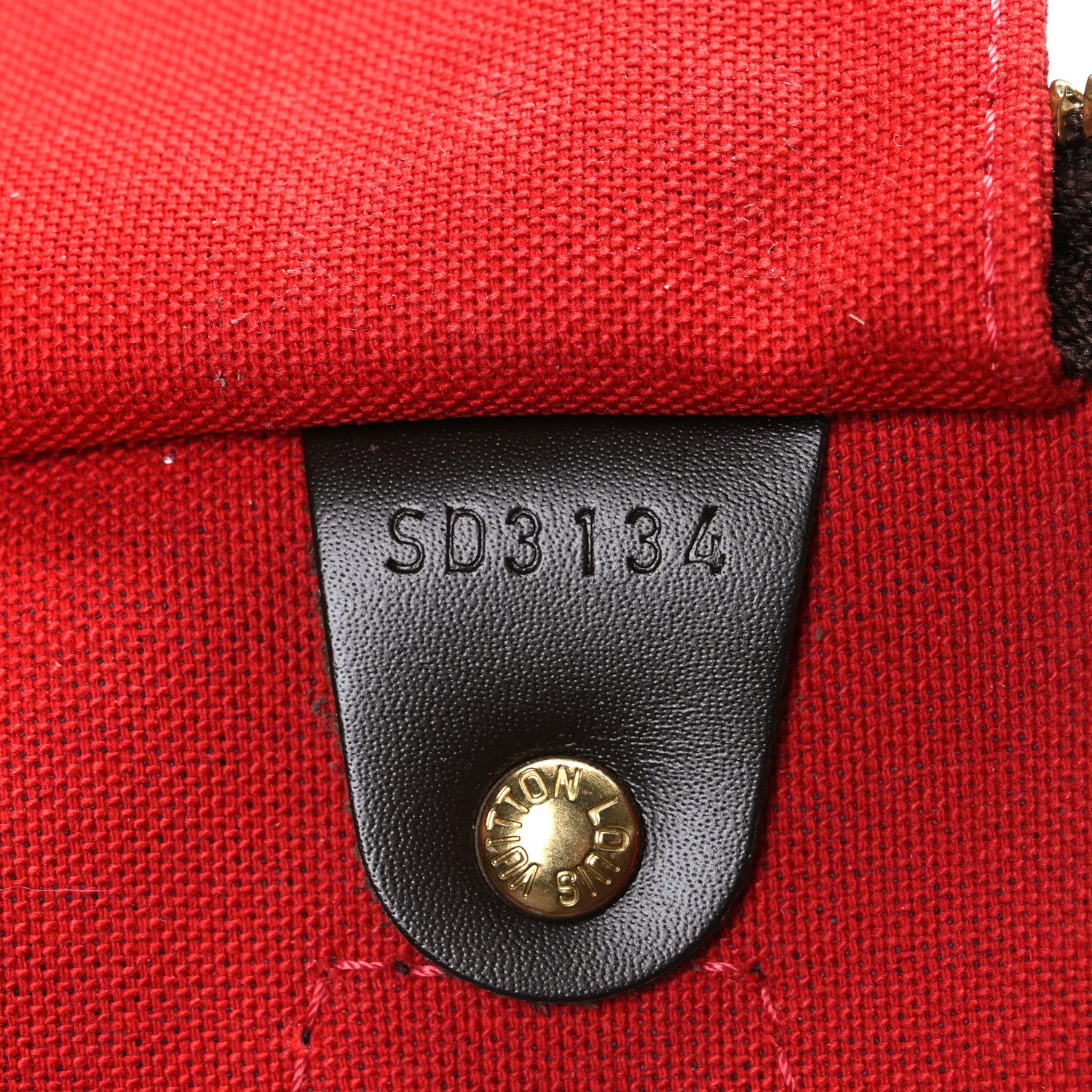 Louis Vuitton Damier Ebene Speedy 35 8 of 11