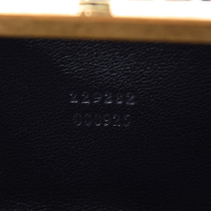 Alexander McQueen Suede Studded Skull Knuckle Box Clutch Black 7 of 10