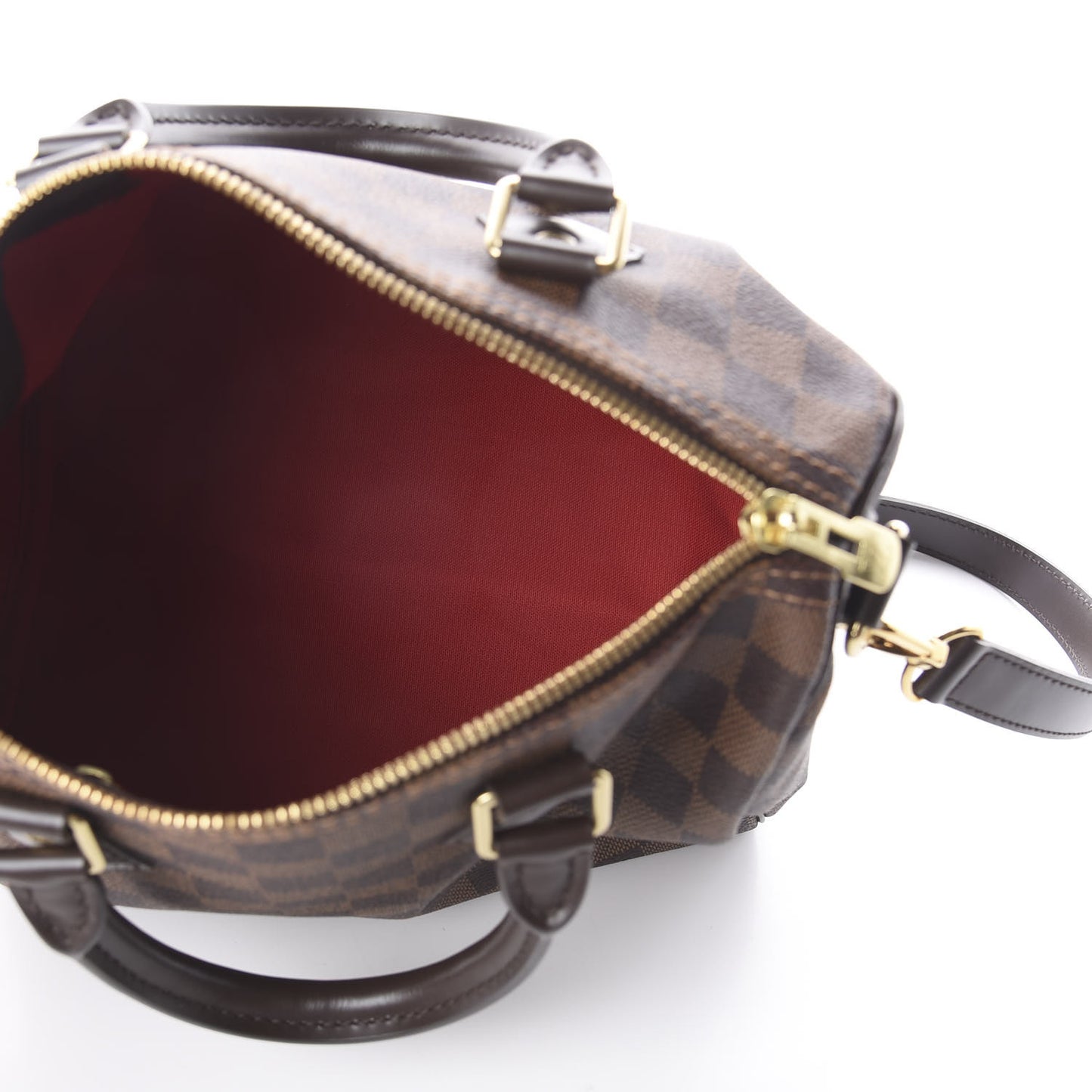 Damier Ebene Speedy Bandouliere 25
