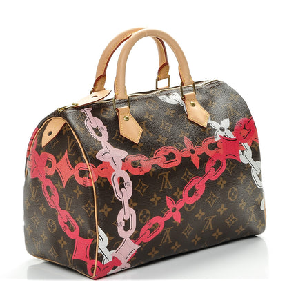 Louis Vuitton Monogram Bay Speedy 30 Rose Ballerine Poppy 3 of 6