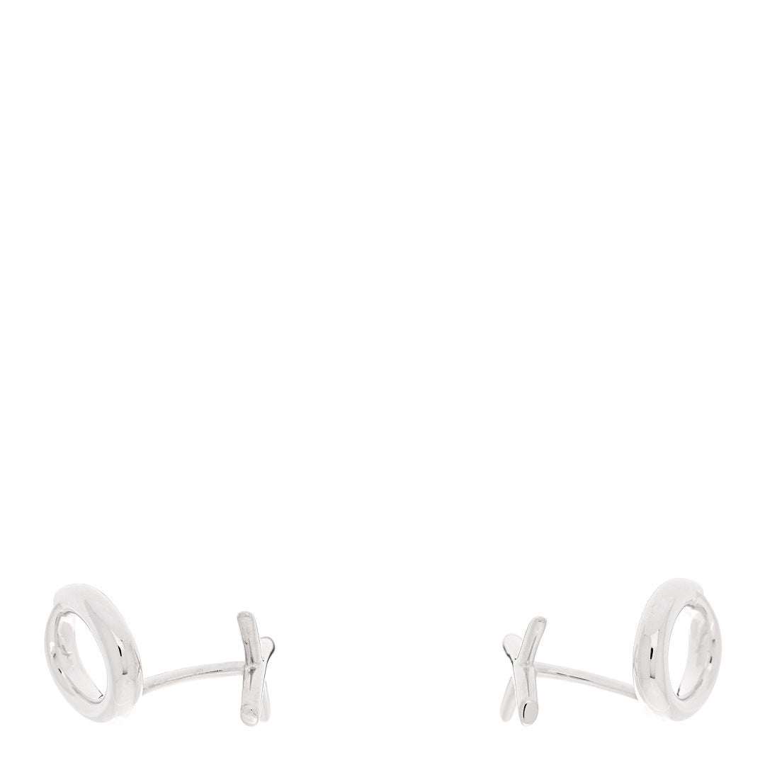 Sterling Silver Paloma Picasso Graffiti XO Cufflinks