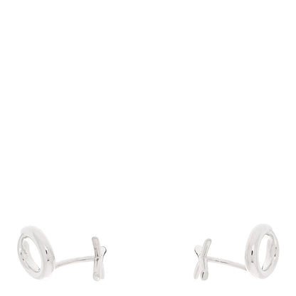 Tiffany Sterling Silver Paloma Picasso Graffiti XO Cufflinks 3 of 4
