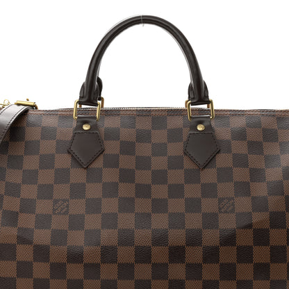 Louis Vuitton Damier Ebene Speedy Bandouliere 35 9 of 11