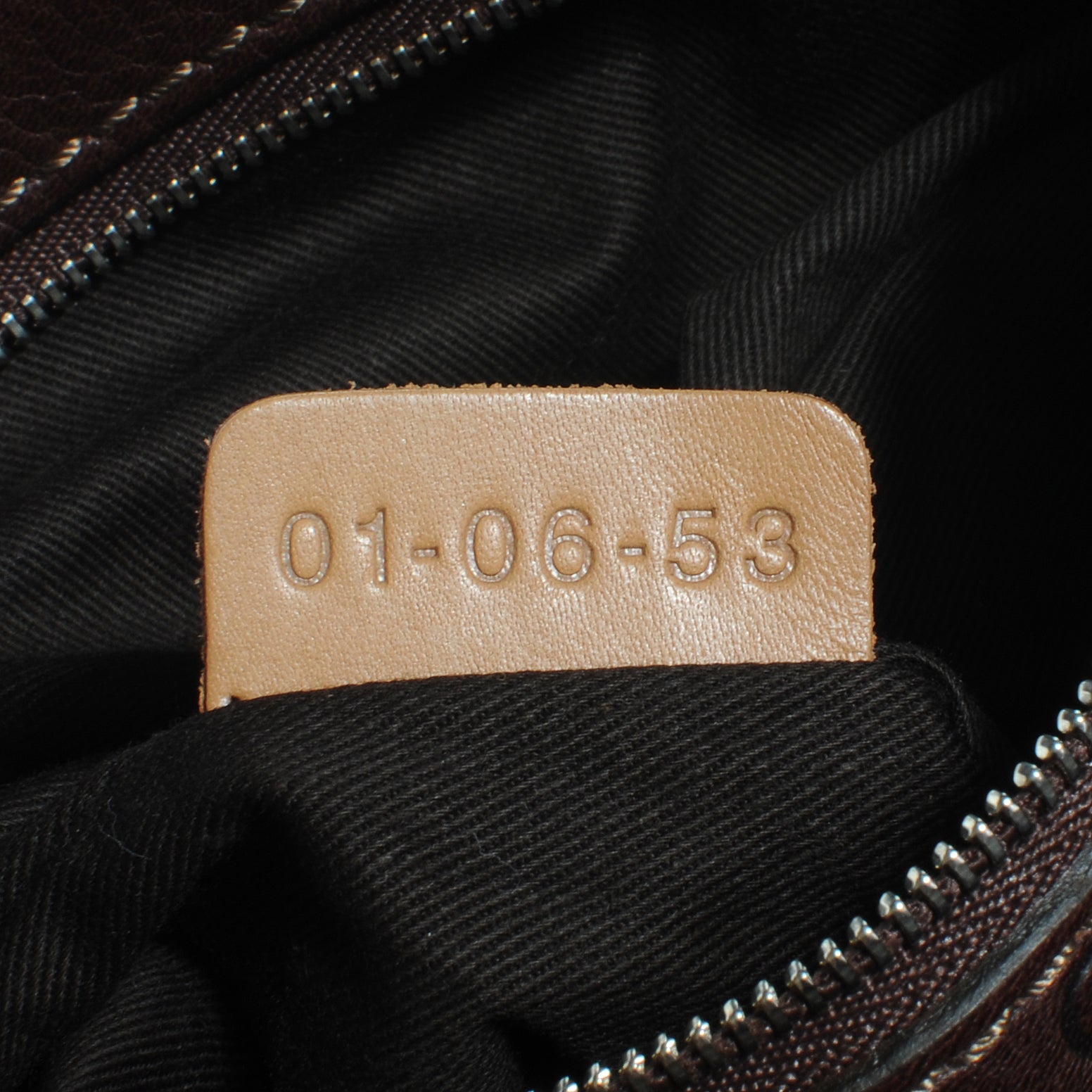 Chloe Leather Paddington Double Zipped Bowler Brown 7 of 8