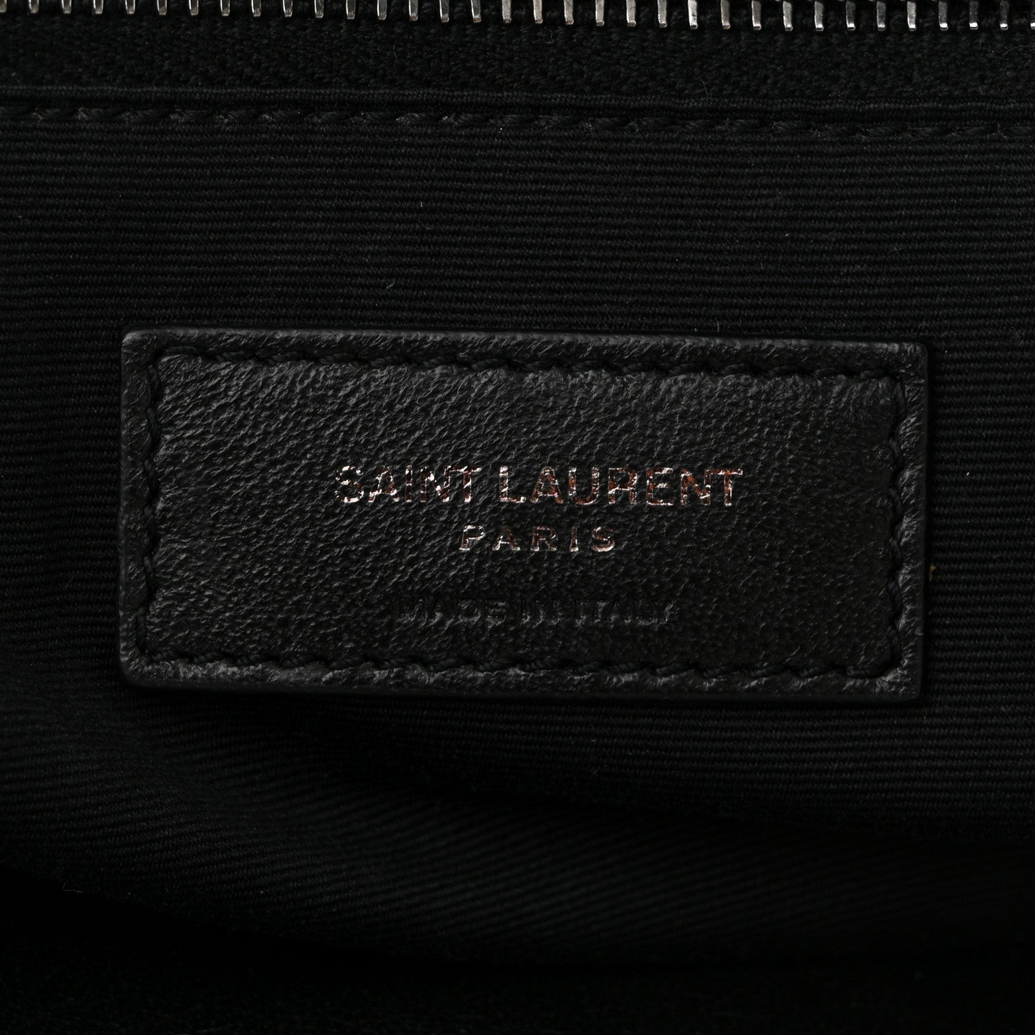 Saint Laurent Crinkled Calfskin Matelasse Monogram Medium Niki Chain Satchel Ivory 6 of 12