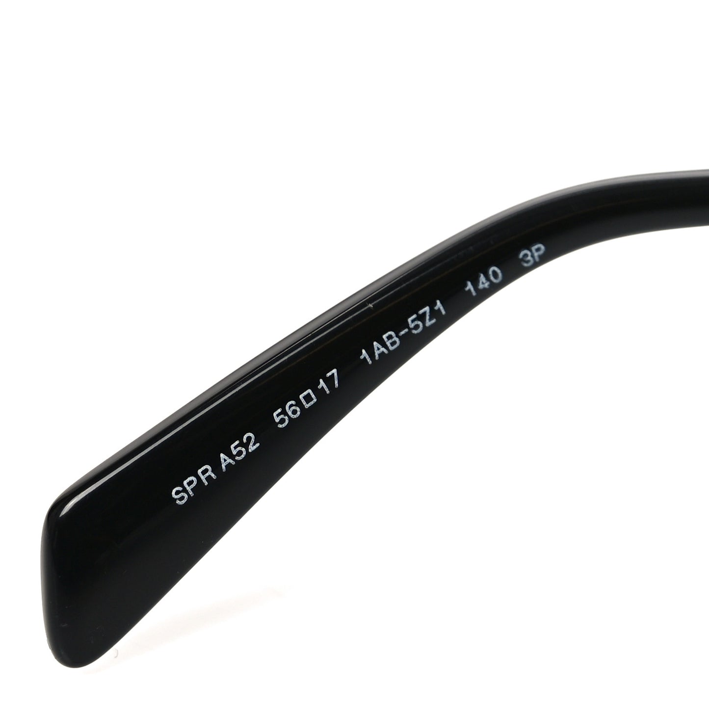 Metal Symbole Triangle Logo Sunglasses SPR A52 Black