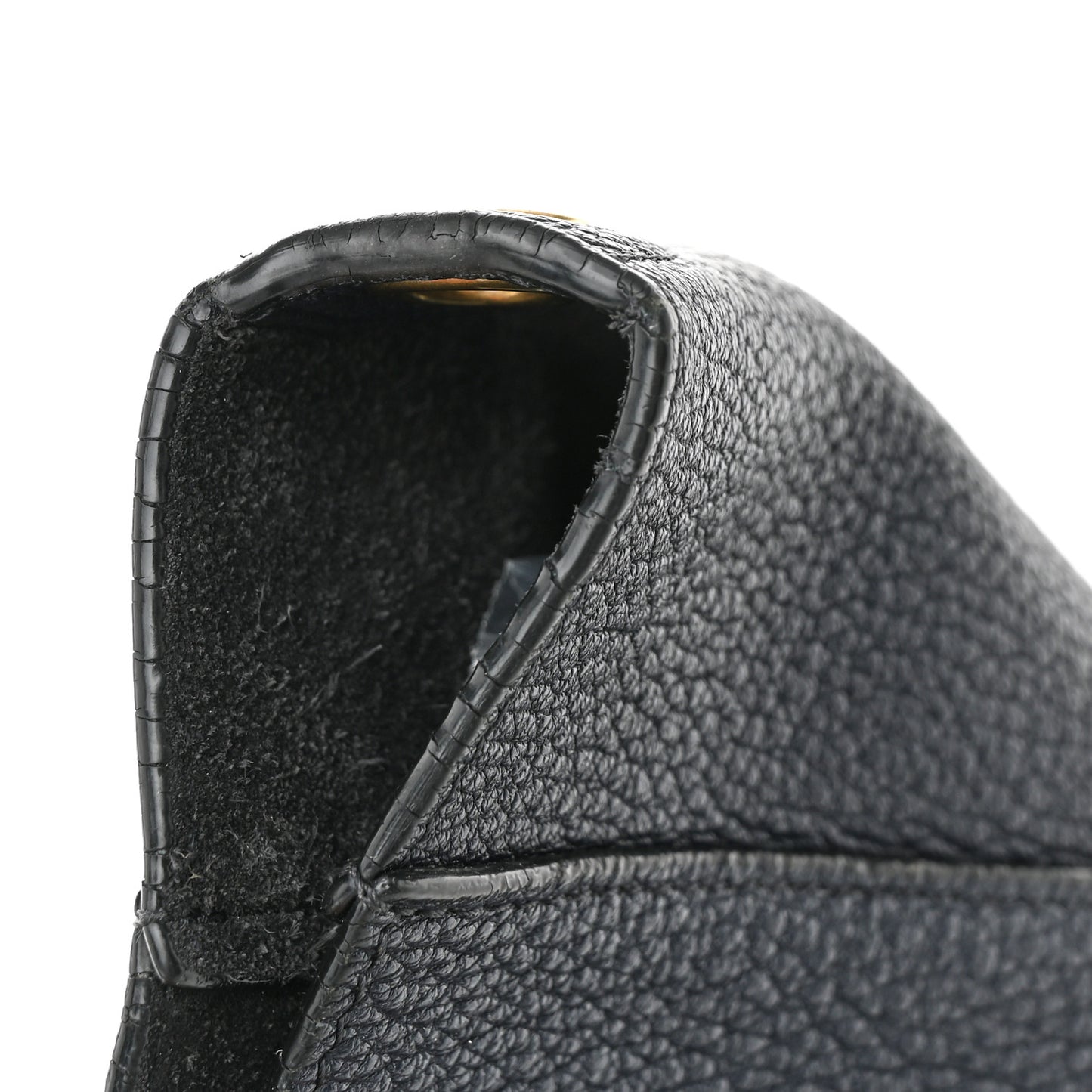 Soft Grained Calfskin Small Sangle Bucket Bag Navy Blue