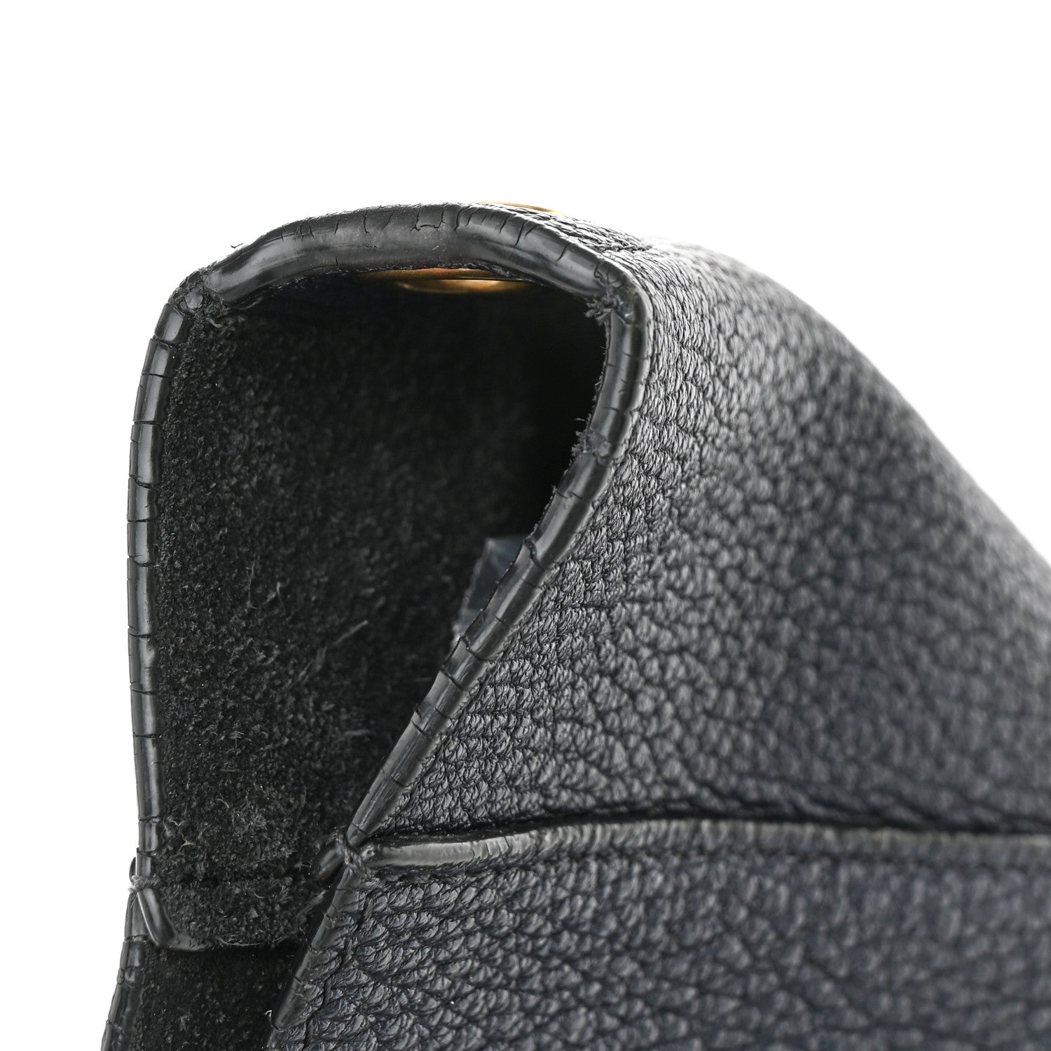 Celine Soft Grained Calfskin Small Sangle Bucket Bag Navy Blue 10 of 11