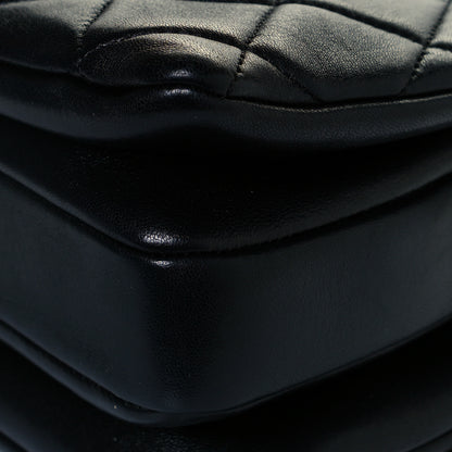 Chanel Lambskin Quilted Small Trendy CC Dual Handle Flap Bag Black 12 of 14