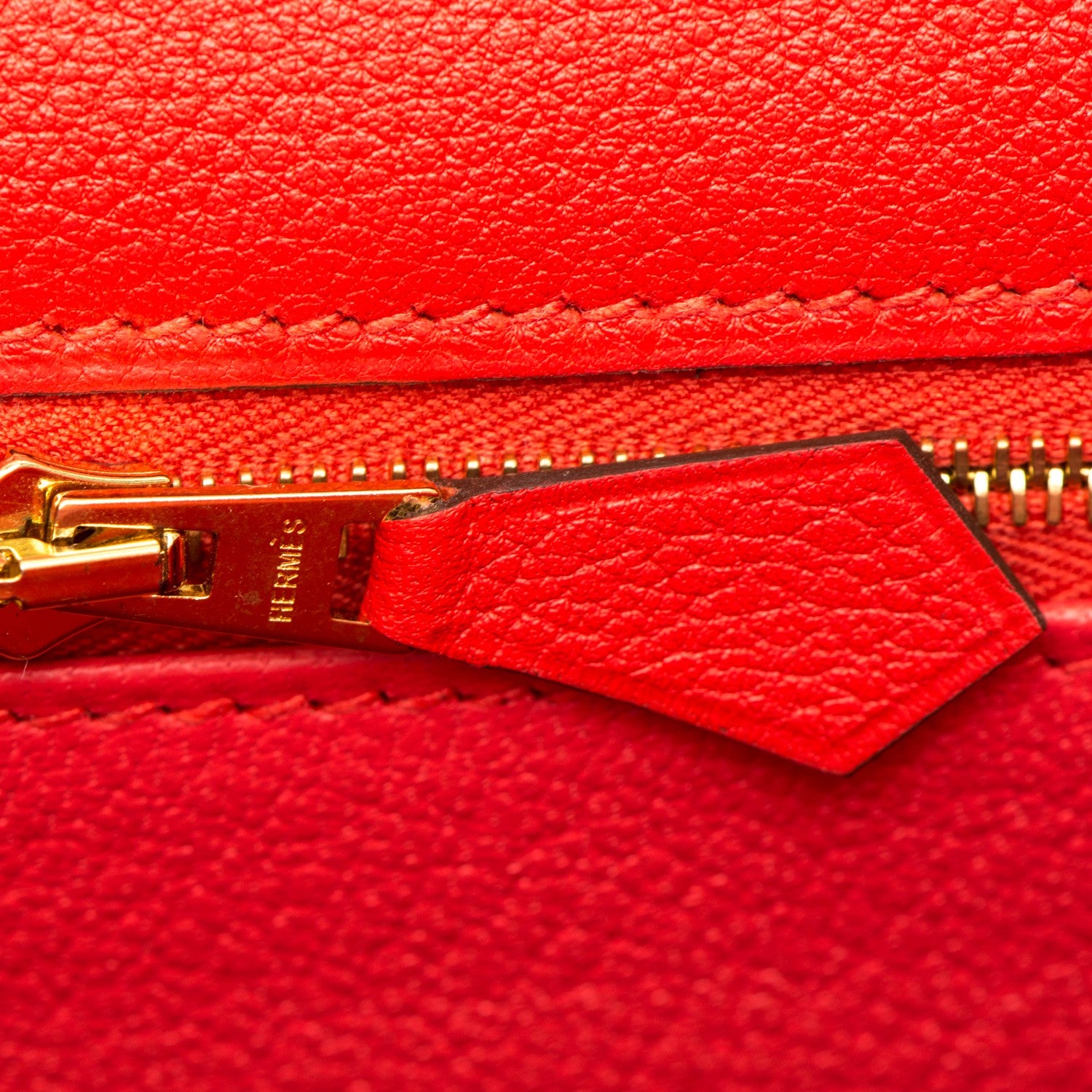 Hermes Evercolor Kelly Retourne 32 Tomate 20 of 25