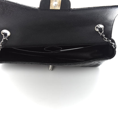 Chanel Caviar Quilted East West Flap Black 5 of 11