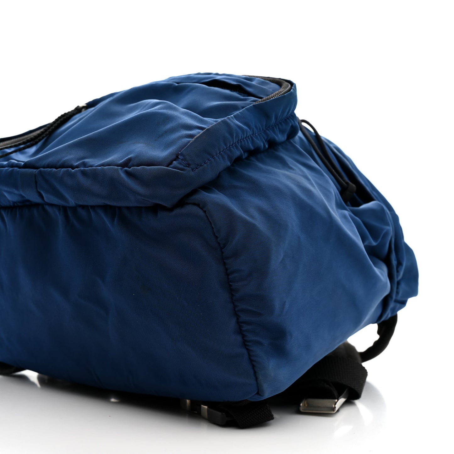 Tessuto Nylon Montagna Small Single Buckle Backpack Blue
