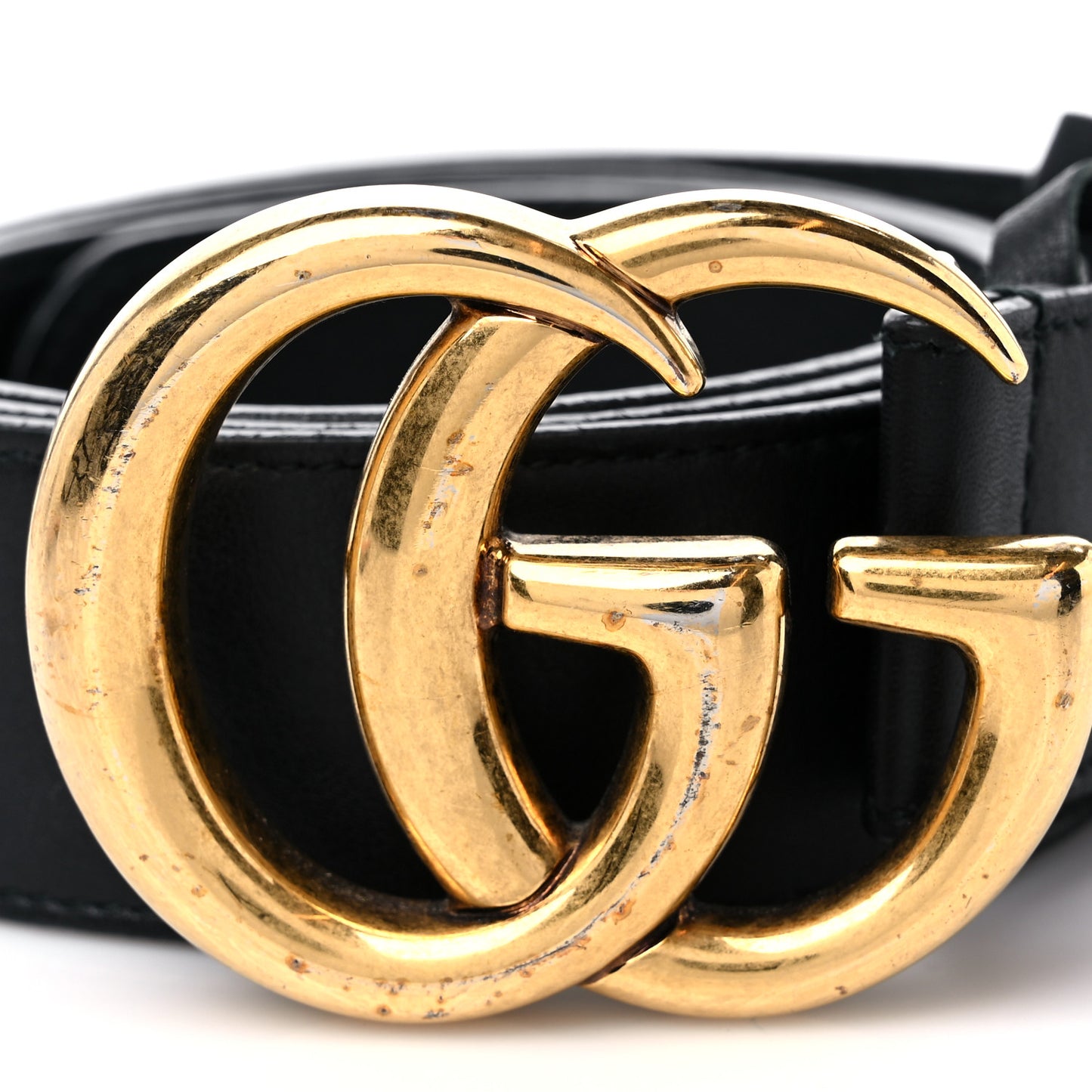 Calfskin Double G 40mm Belt 100 40 Black