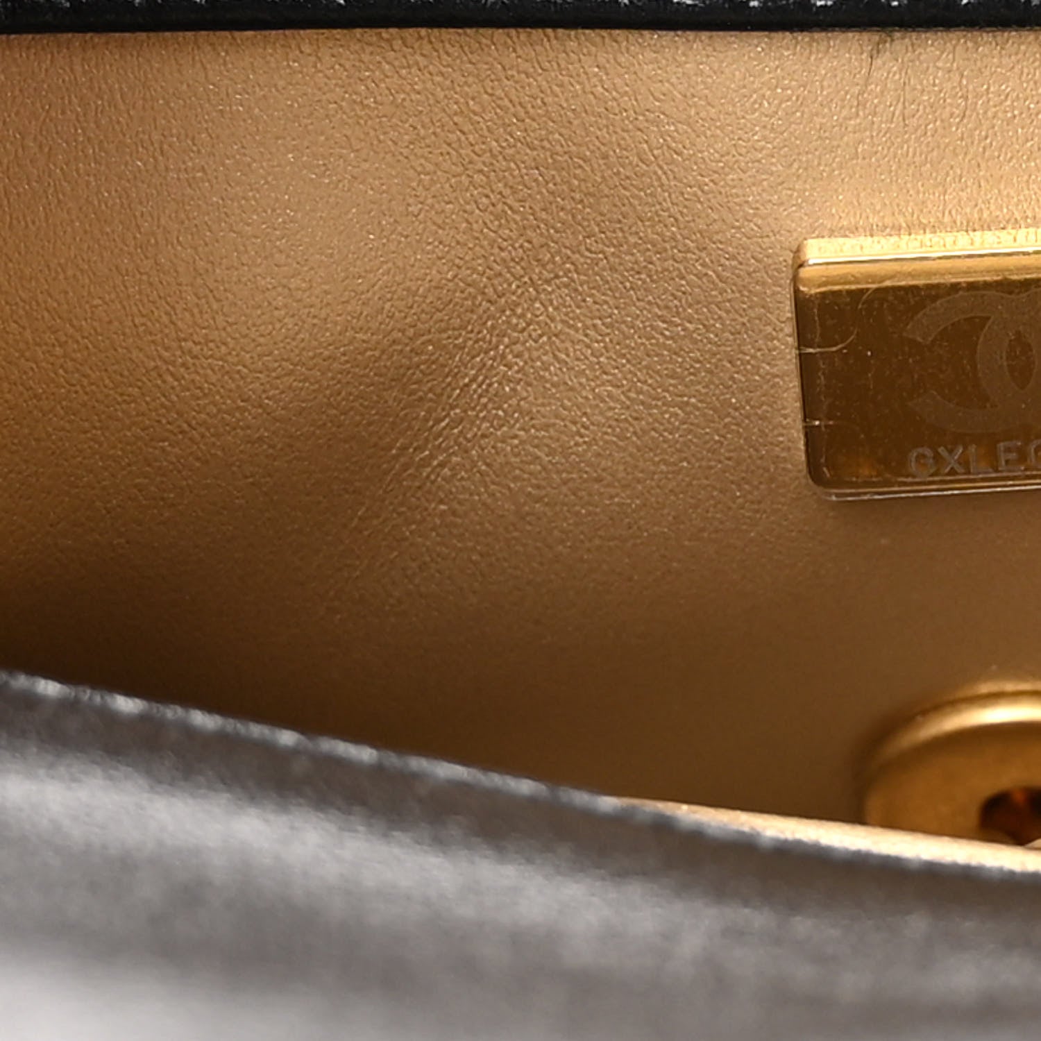 Chanel Shiny Lambskin Quilted Enamel CC Mini Flap Black 7 of 11