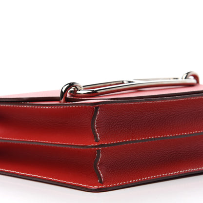 Hermes Evercolor Sac Roulis 23 Rouge Grenat 9 of 11