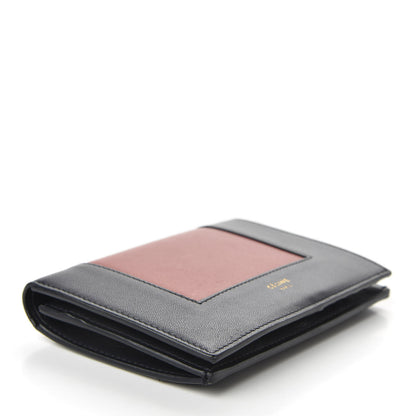 Celine Smooth Lambskin Medium Frame Multifunction Wallet Dark Navy Claycourt 4 of 9