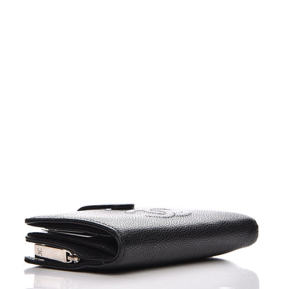 Chanel Caviar Timeless CC French Wallet Black 4 of 8
