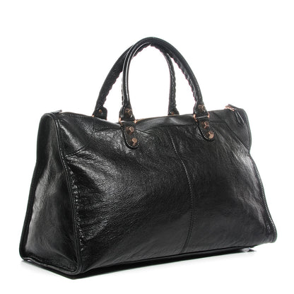 Balenciaga Agneau Giant 12 Rose Gold Hardware Work Black 3 of 12