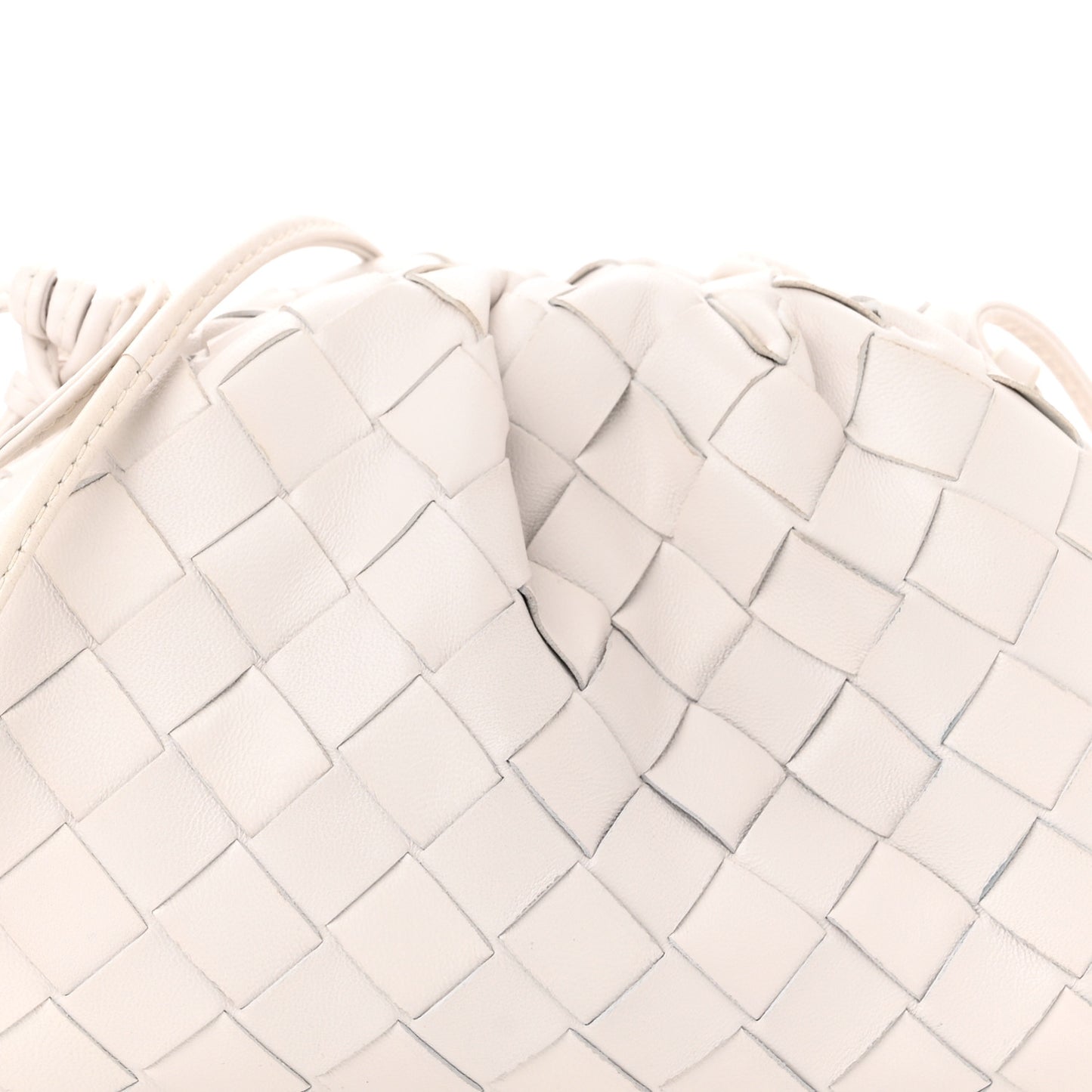 Nappa Intrecciato The Mini Pouch Chalk