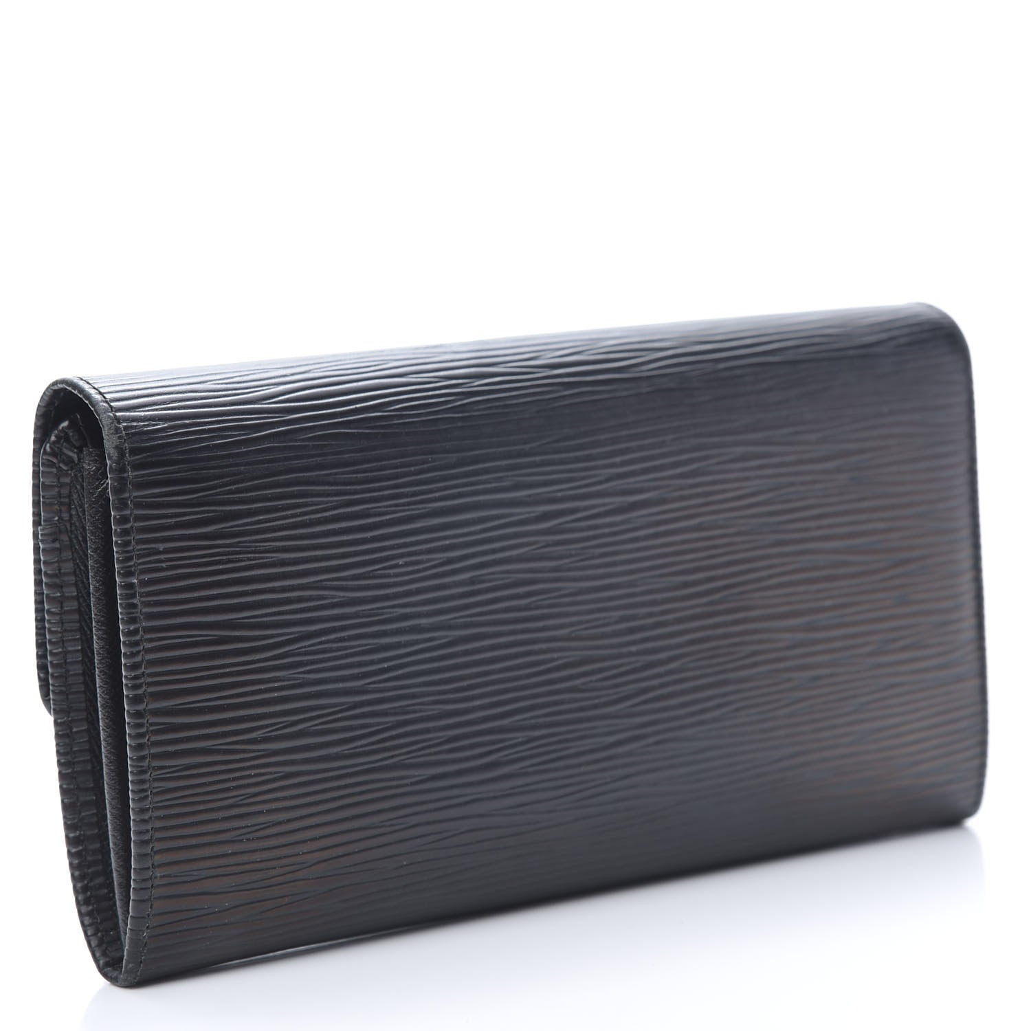 Louis Vuitton Epi Sarah Wallet Black 3 of 9