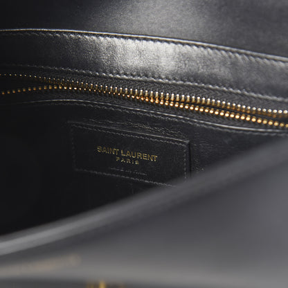 Saint Laurent Smooth Calfskin Nico Shoulder Bag Black 6 of 9