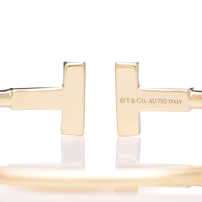 Tiffany 18K Yellow Gold T Wire Bracelet 4 of 4