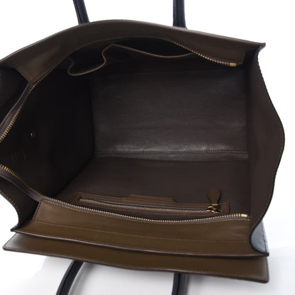 Celine Satin Calfskin Mini Tri-Color Luggage Camel 5 of 13
