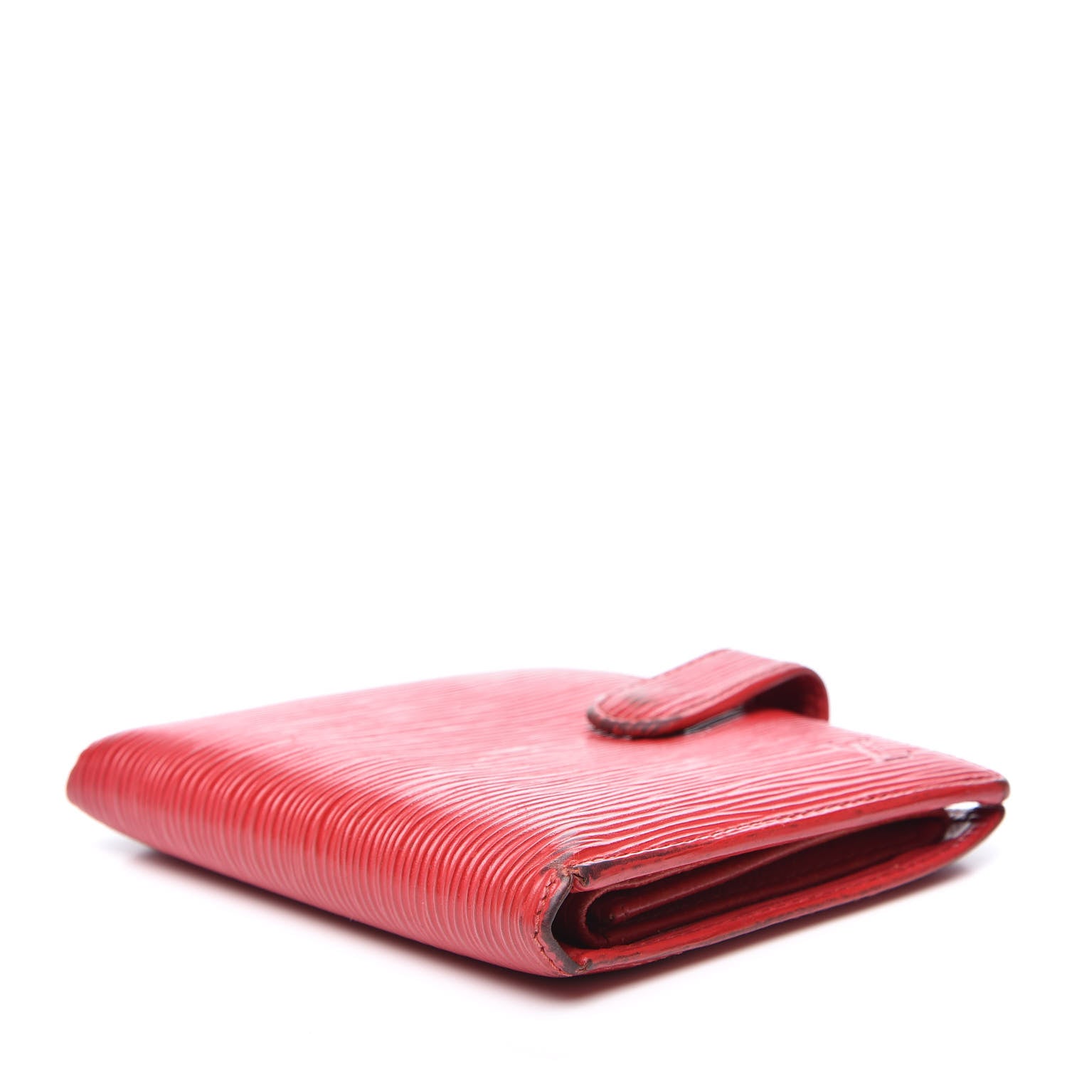 Louis Vuitton Epi Porte Billets Compact Wallet Rouge 3 of 14