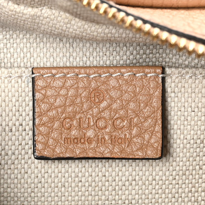 Gucci Pebbled Calfskin Small Soho Disco Bag Camelia 6 of 10