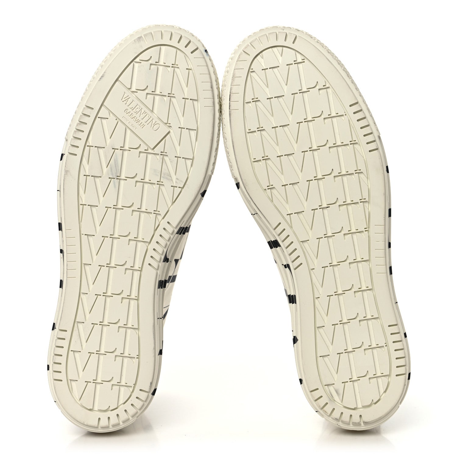 Valentino Garavani Fabric VLTN Mens Times Giggies High Top Sneakers 41 White 6 of 9