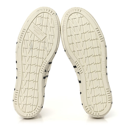 Valentino Garavani Fabric VLTN Mens Times Giggies High Top Sneakers 41 White 6 of 9