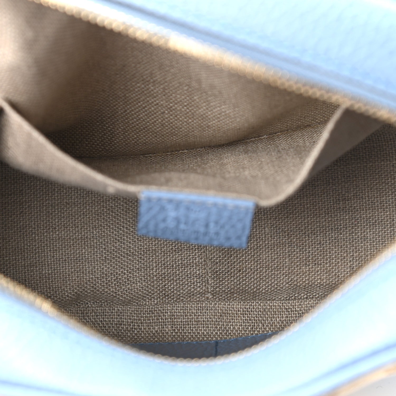 Gucci Monogram Mini Bree Messenger Bag Beige Mineral Blue 5 of 14