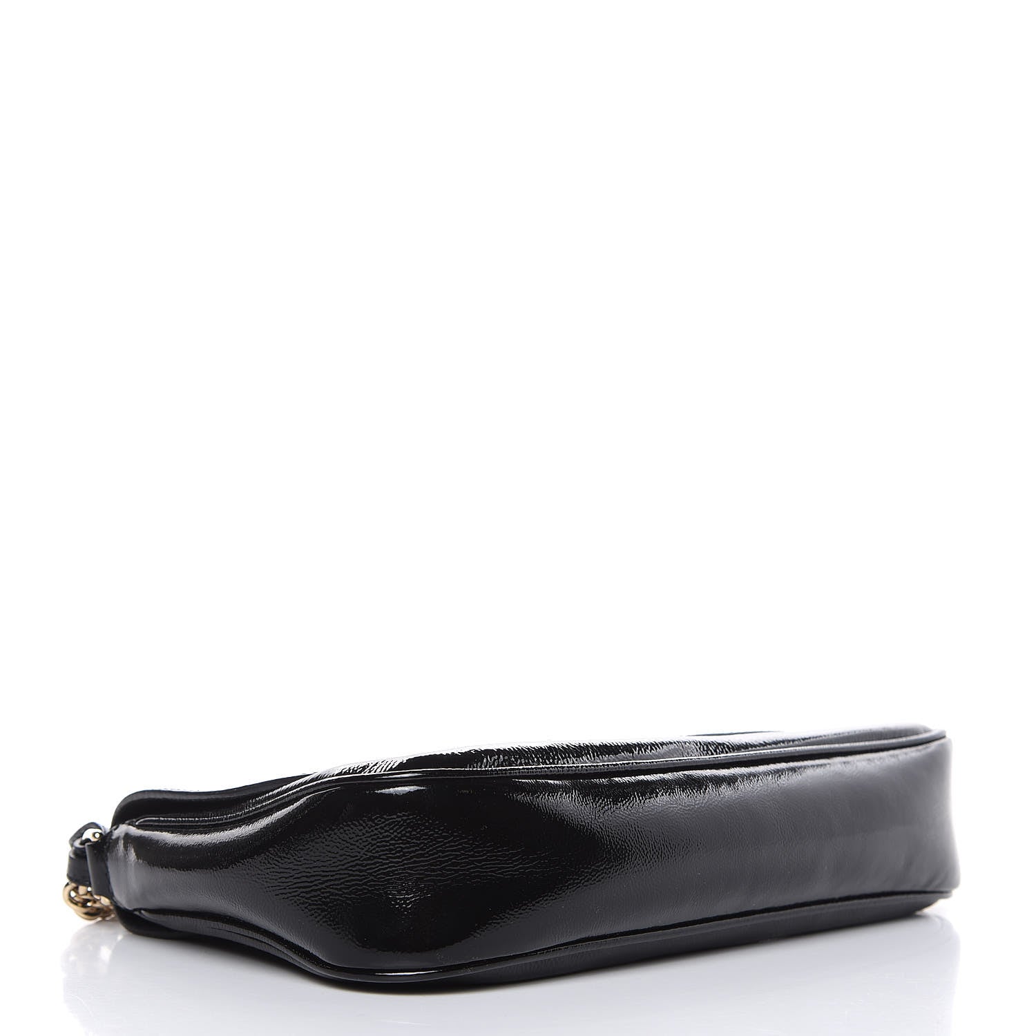 Gucci Patent Medium Soho Flap Crossbody Black 4 of 11