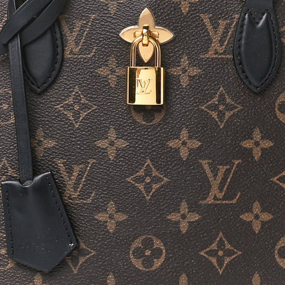 Louis Vuitton Monogram Flower Tote Black 8 of 11