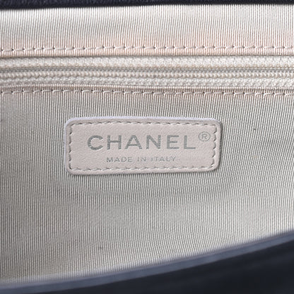 Chanel Washed Lambskin Quilted Medium Chain Around Messenger Black 6 of 10